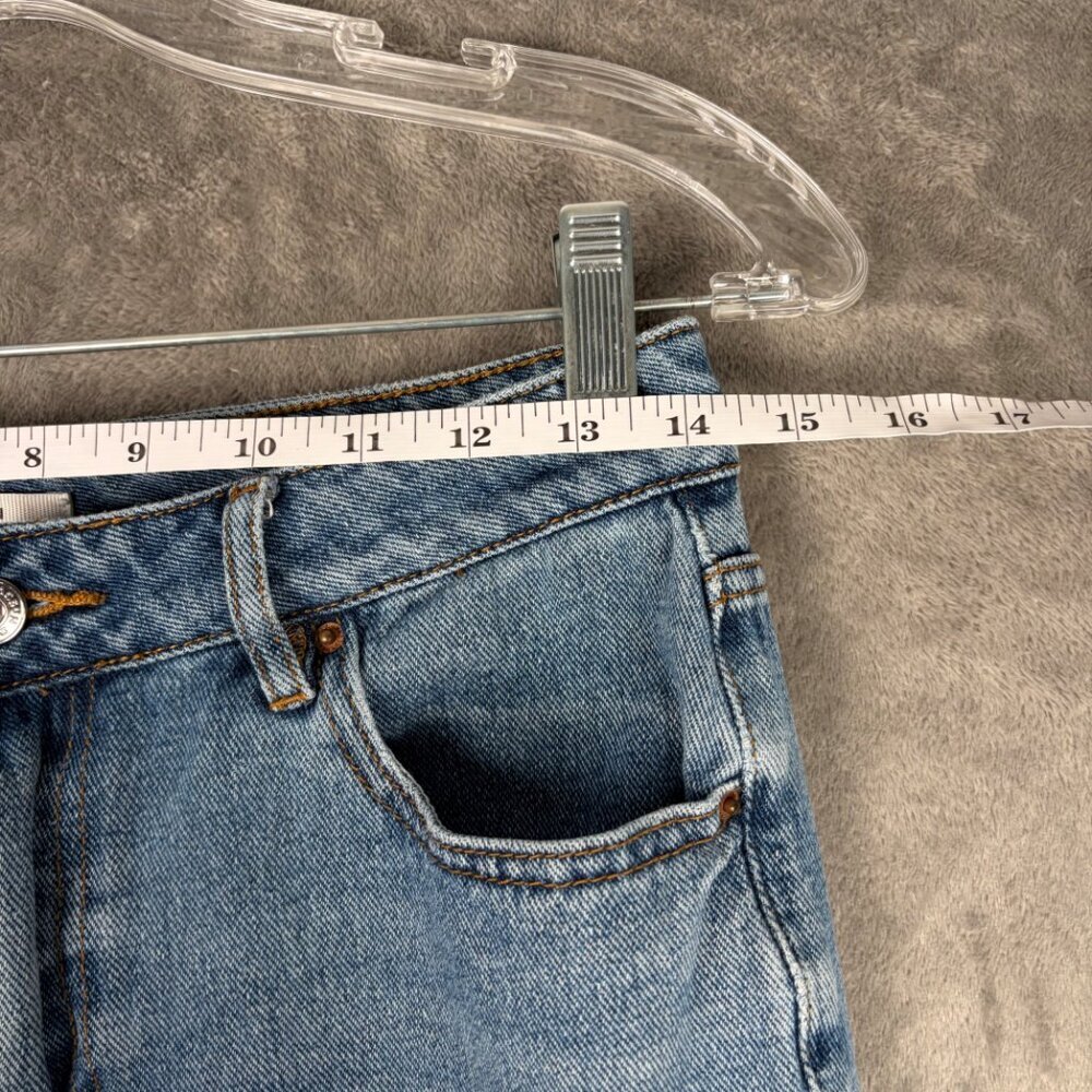 PacSun Distressed Skinny Jeans Women’s 28 Light Wash Y2K Grunge Denim - Picture 6 of 8